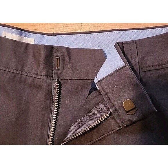 J Crew Shorts Mens 34 Gray Cotton Beach Short Preppy Golf Lightweight - Picture 2 of 8